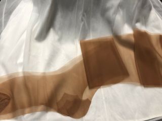10 Pair 11”x40” Xl Extra Long Seamless Sexy Nylon Stockings Rare Size Nib