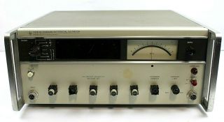 Vintage Hp 740b Dc Standard/differential Voltmeter