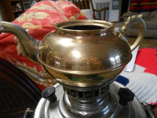 Antique Russian SAMOVAR with Tray and Dish and Tea Pot.  ON 3