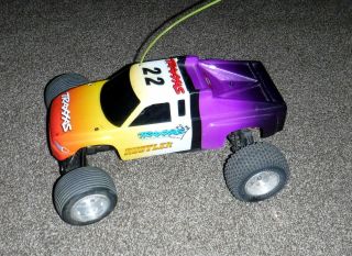 Vintage Rc Traxxas Rustler 1/10 Electrick Stadium Truck Buggy R/c