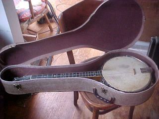 Vintage 1930 Vega Whyte Laydie Style R Tenor Banjo S/N 91921 10