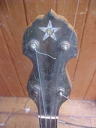 Vintage 1930 Vega Whyte Laydie Style R Tenor Banjo S/N 91921 2