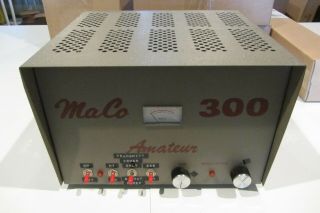 Vintage Maco 300 Linear Tube Amplifier - As - Is Read