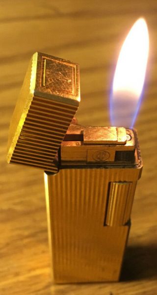 Vintage Gold Tiffany & Co.  Cigarette Lighter,  Made In Japan