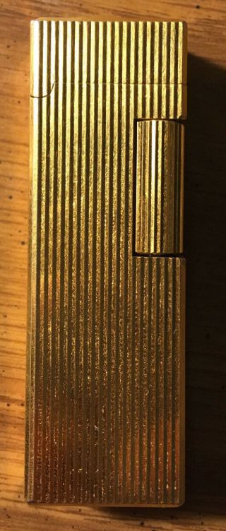Vintage Gold Tiffany & Co.  Cigarette Lighter,  Made in Japan 2