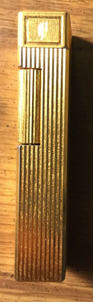 Vintage Gold Tiffany & Co.  Cigarette Lighter,  Made in Japan 3