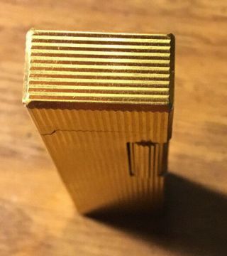 Vintage Gold Tiffany & Co.  Cigarette Lighter,  Made in Japan 6
