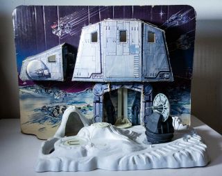 Vintage Star Wars Hoth Ice Planet Playset - And Instructions -