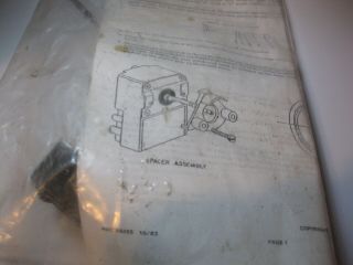 Wb21x5209 Oem Ge Double Oven Thermostat With Instructions Vintage