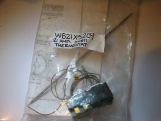 WB21X5209 OEM GE DOUBLE OVEN THERMOSTAT WITH INSTRUCTIONS VINTAGE 3