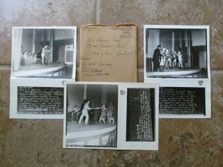 3 Wwii Us Army Cbi China Nationalist Kmt Variety Show Mother Benson Hour Photos