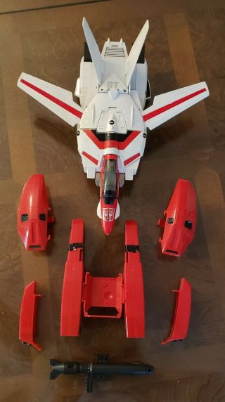 Jetfire 1985 Vintage Hasbro G1 Transformers,  Missing Gun Clip