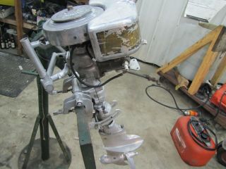 Vintage Rare Johnson A50 Outboard Motor 1930 Runs