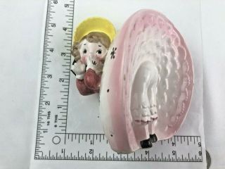 Vintage Darling Bloomer Girl lefton? Enesco? tooo cute 2