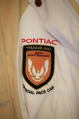Vintage 1989 Indy 500 Pontiac Trans Am Jacket Medium 4