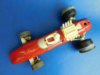 Formula 1 Vintage Tin Battery Op Racing Car Toy Bandai Speedway Japan