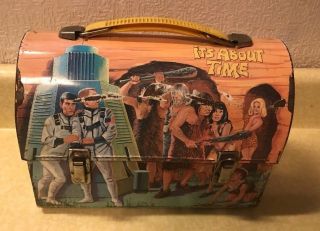 Vintage It’s About Time Dome Metal Lunchbox & Thermos 1967