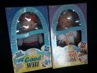 Doll Vintage 1998 Sweet Faith/Bedtime Prayer/NIB/Prayer Doll Boy and Girl/New 4