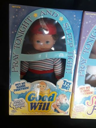 Doll Vintage 1998 Sweet Faith/Bedtime Prayer/NIB/Prayer Doll Boy and Girl/New 6