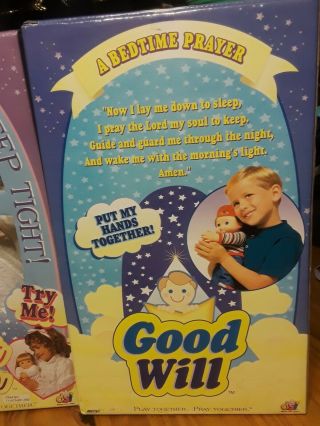 Doll Vintage 1998 Sweet Faith/Bedtime Prayer/NIB/Prayer Doll Boy and Girl/New 7