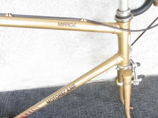 Motobecane Mirage Vintage FRAME AND FORK 57CM PLUS MORE PARTS 2