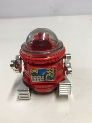 Vintage Pull Back Action Toy Robot 1980s 2.  5” Tall N1