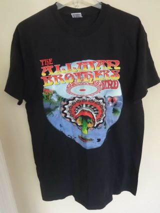 Vintage The Allman Brothers Band Summer Road Trip 1997 T - Shirt Size Men Large