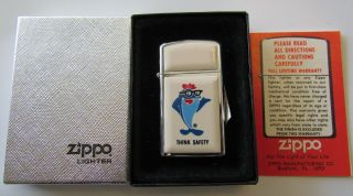 Vintage Starkist Tuna Zippo Lighter W/box Salesman Sample Advertisment Unfired