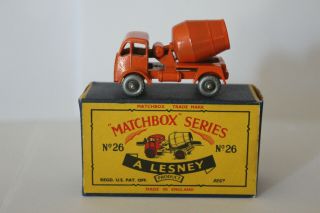 Matchbox Moko Lesney Erf Cement Mixer Extremely Rare Spw
