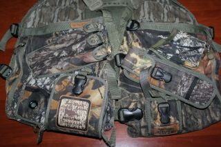 Vintage 2007 Bob Dixon Limited Edition Mossy Oak NWTF Turkey Hunting Vest 3