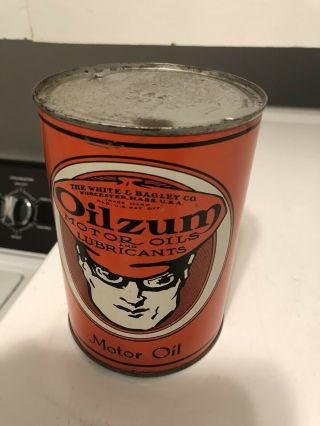 Vintage Oil.  sum Qt Motor Oil Can. 8