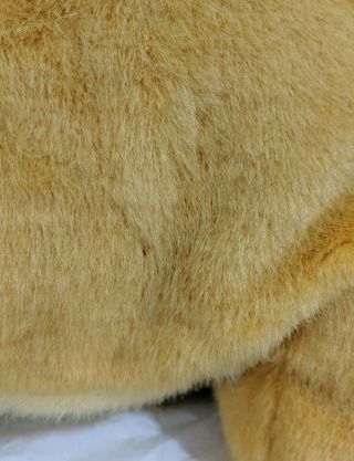VTG Disney THE LION KING Large Mattel Adult SIMBA Stuffed Animal Plush 24 