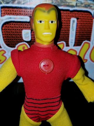 Vintage Mego Iron Man WGSH.  Marvel Avengers 1974 Extra Suit.  Read. 7