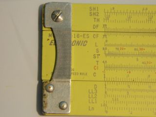 Vintage Rare Pickett Electronic Slide Rule Model N 16 ES 6