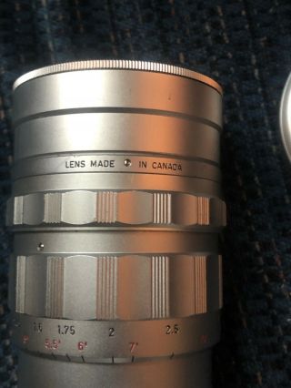 Vintage Leitz Canada Summicron 1:2/90 Telephoto Lens Leica M Series Mount 4
