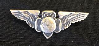 Rare Vintage Senior Girl Scout Wings Membership Pin 1946