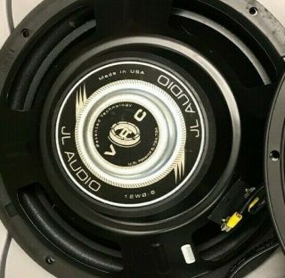 (1) JL Audio 12W0 - 8 12” SVC Subwoofer Rare Vintage Old School 2