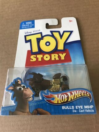 Mattel Disney Pixar Hot Wheels Toy Story Bulls Eye Mhp Vehicle Bullseye Rare Mip