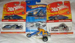 Vintage Hot Wheels Sizzlers Chopcycles Blown Torch,  Minty,  Plus
