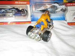 Vintage Hot Wheels Sizzlers Chopcycles BLOWN TORCH,  Minty,  plus 5