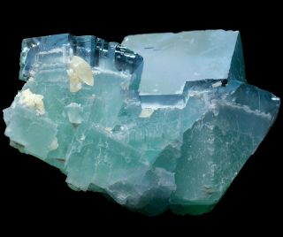 756.  2g Rare Transparent Green Fluorite Crystal Mineral Specimen/China 10