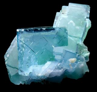 756.  2g Rare Transparent Green Fluorite Crystal Mineral Specimen/China 5