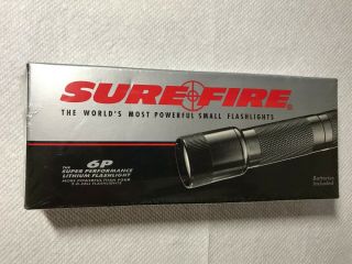 Surefire Vintage Model 6p Black Flashlight