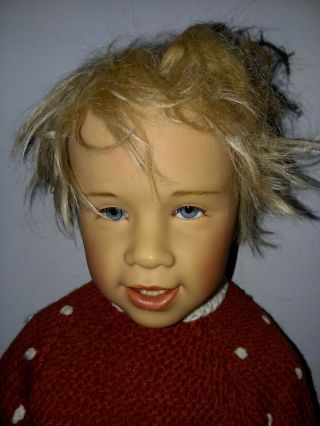 Rare Vintage 49 Gotz Ola 27 Inch Made In Germany Doll