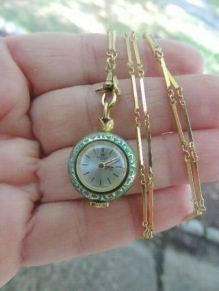 Vintage Bucherer Swiss Ladies Gp Mechanical Hand Winding Watch 3/4