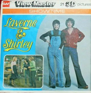 Laverne And Shirley View - Master Reels 3pk In Packet With Book.