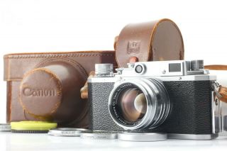 【 Rare Top 】canon Lls Rengefinder,  50mm F/1.  8 Film Camera From Japan 0234