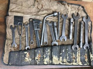 Vintage Austin Healey Part Tool Set Spanner Wrenches