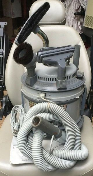 Vintage Filter Queen Princess Ii Vacuum Cleaner With Hose And Attatchments