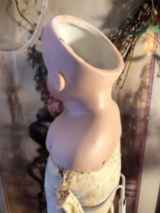 Gorgeous Antique German Closed Mouth Shoulder Head Doll.  Body 5